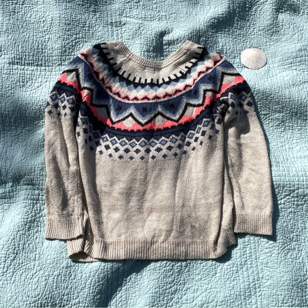 Garage Diamond Patterned Sweater - Picture 3 of 4